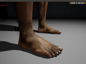 free realistic modular characters male b1 3D Model