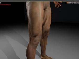 free realistic modular characters male b1 3D Model