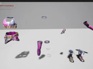 free realistic modular characters male b1 3D Model