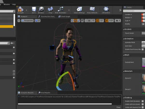 free realistic modular characters male b1 3D Model