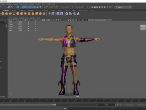 free realistic modular characters male b1 3D Model