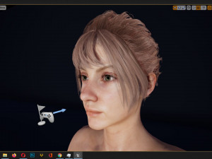 realistic women modular character female f1 Modelo 3D