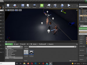 realistic women modular character female f1 Modelo 3D