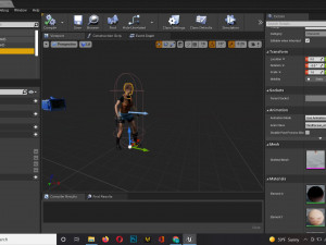 realistic women modular character female f1 Modelo 3D