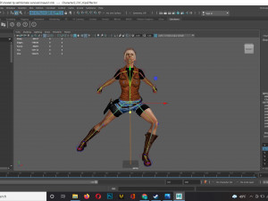 realistic women modular character female f1 Modelo 3D
