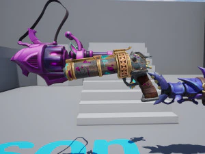 jinx arcane league of legends 3D Model