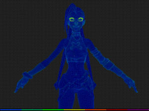 jinx arcane league of legends Model 3D