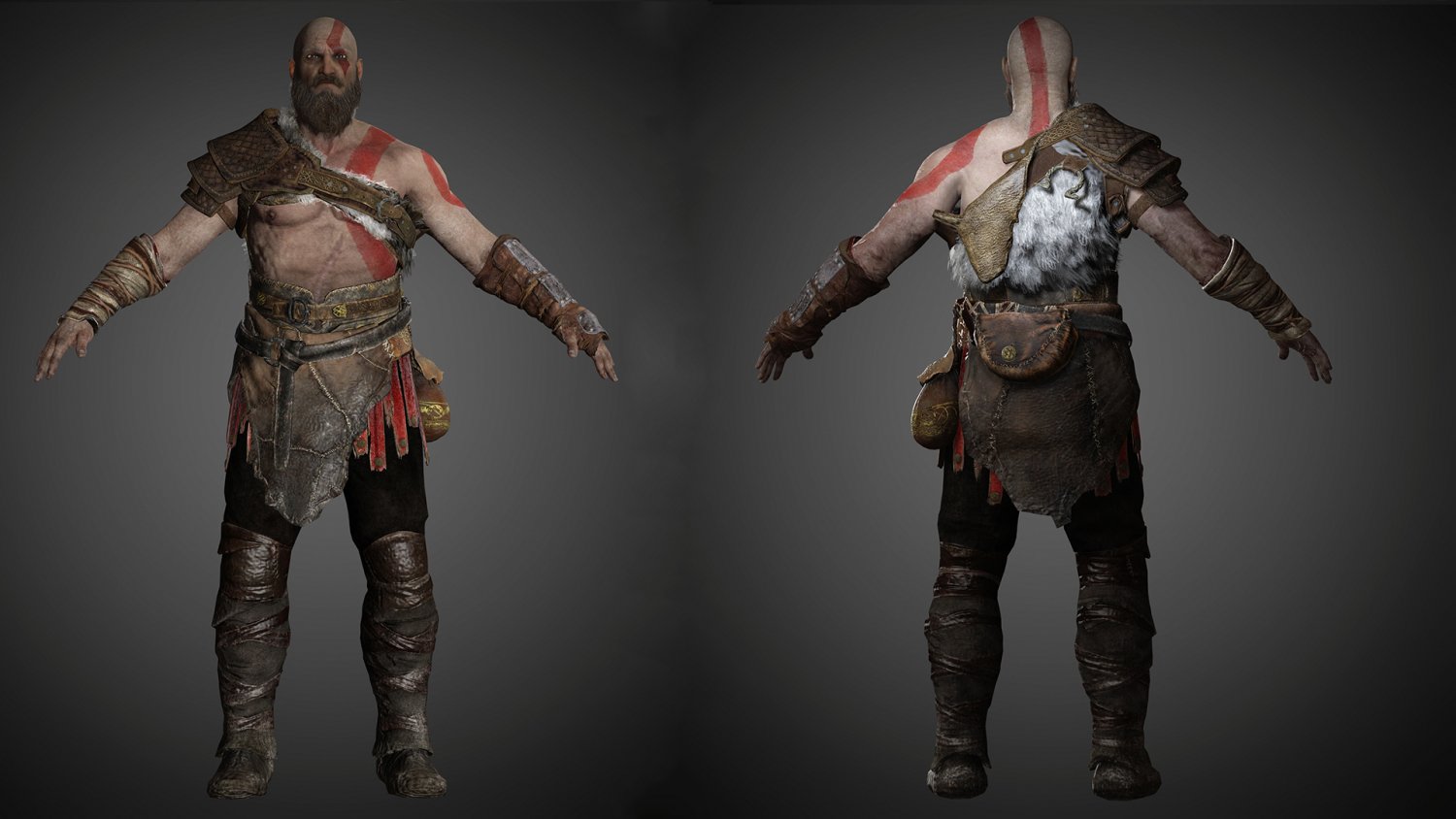 kratos - god of war 3d print model 3D Print Model in Man 3DExport