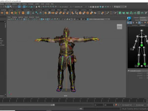 god of war kratos 3D Model