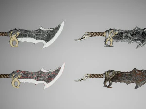 god of war kratos 3D Model