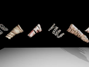 god of war kratos 3D Model