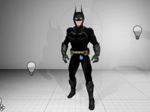 バットマン 3Dモデル