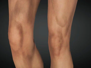 Realistic female rigged game ready 3D Model