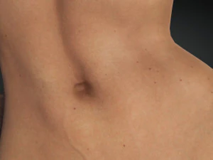 Realistic female rigged game ready 3D Model