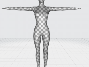 female base mesh 3D 모델