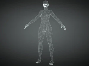 Vi League of legends Arcane 3D Model