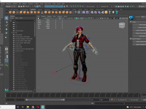 Vi League of legends Arcane 3D Model
