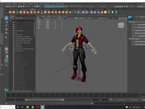 Vi League of legends Arcane 3D Model