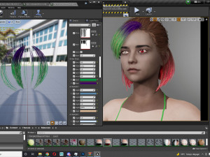 Korean Girl Realtime Modelo 3D