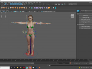 Korean Girl Realtime Modelo 3D