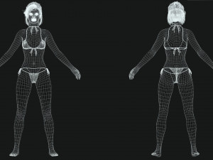 Korean Girl Realtime Modelo 3D