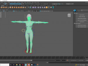 Korean Girl Realtime Modelo 3D