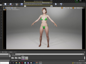 Korean Girl Realtime Modelo 3D