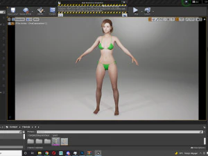 Korean Girl Realtime 3D Model