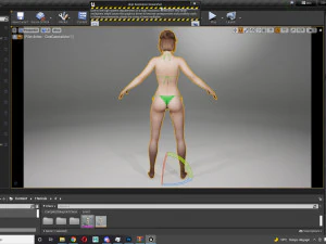 Korean Girl Realtime 3D Model