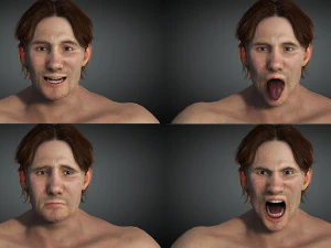 Free Realistic Male Body G1 3D Model