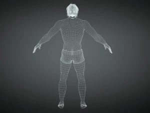 Free Realistic Male Body G1 3D Model