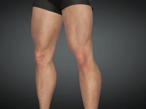 Free Realistic Male Body G1 3D Модель