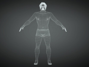 Free Realistic Male Body G1 3D Модель
