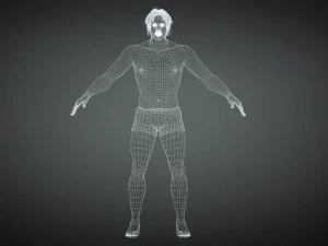 Free Realistic Male Body G1 3D Model