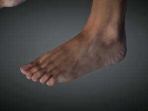 Realistic Female Game Ready model 3D 模型