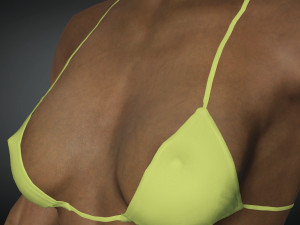 Realistic Female Game Ready model 3D 模型