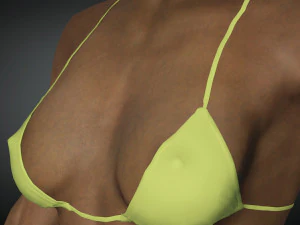 Realistic Female Game Ready model 3D Model
