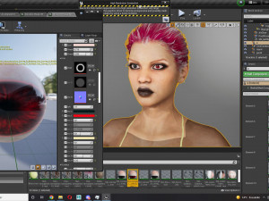 Realistic Female Game Ready model 3D 模型