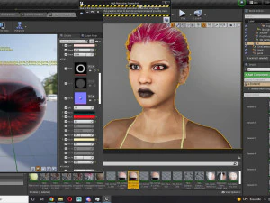 Realistic Female Game Ready model 3D Model