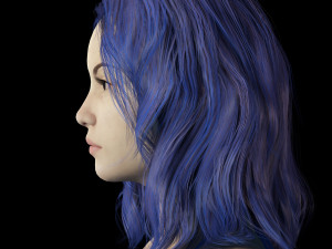 Realistic Female Game Ready 3D Модель