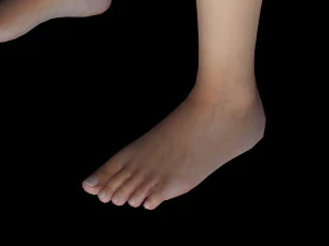 Realistic Female Game Ready 3D Model