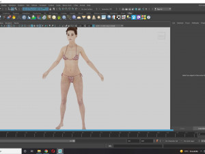 Asian Woman RealTime 3D Model