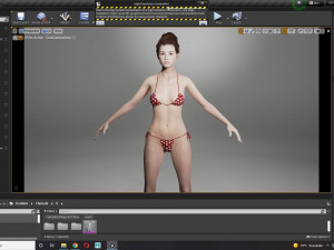 Asian Woman RealTime 3D Model