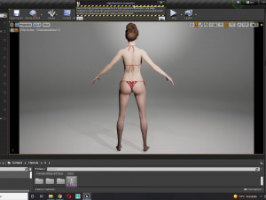 Asian Woman RealTime 3D Model