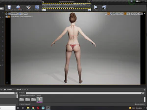 Asian Woman RealTime 3D Model