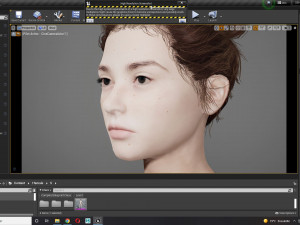 Asian Woman RealTime 3D Model