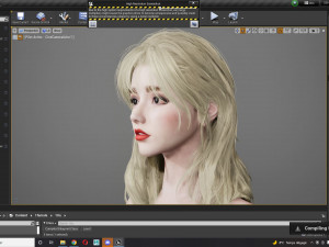 Asian Woman Rigged Game Ready Modelo 3D