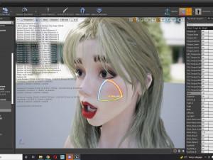 Asian Woman Rigged Game Ready Modelo 3D