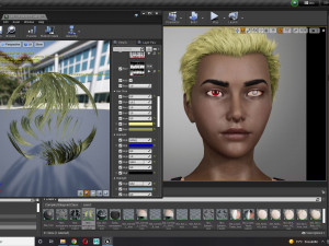 Cartoon Woman Ready 3D Model
