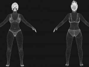 Realistic Latina Woman Game Ready 3D 模型